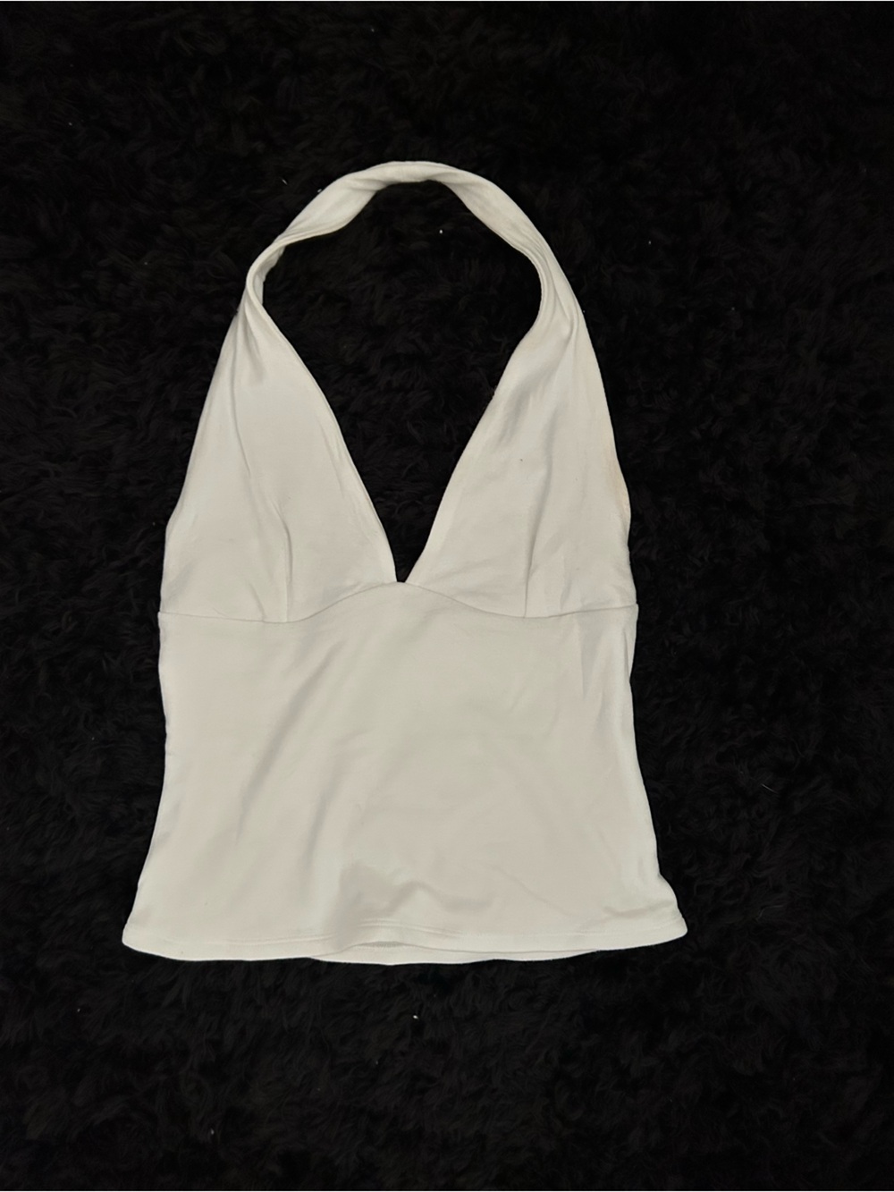 Vuori Everyday Cotton Stretch Plunge Halter